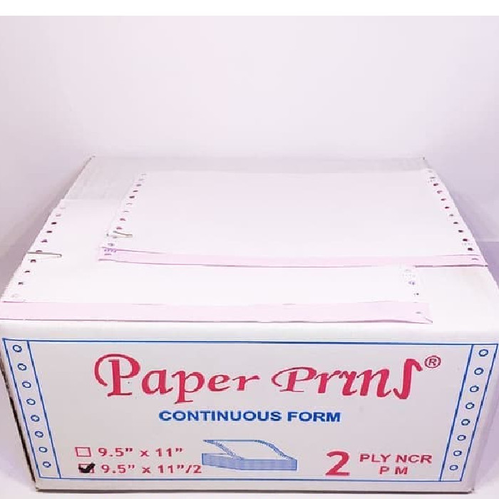 

PROMO! CONTINUOUS FORM 9,5 X 11/2 2PLY PAPERPRYRNS (PRS - BAGI 2)