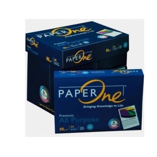 

Kertas HVS PAPERONE A4 80 Gram Office Paper Print 1 DUS 5 Rim