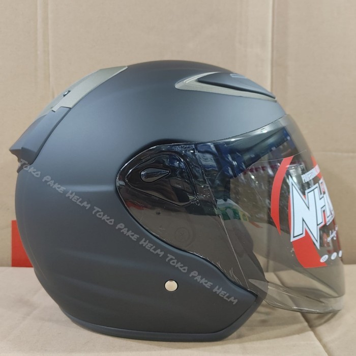 HELM NHK R6 SOLID HITAM DOFF R 6