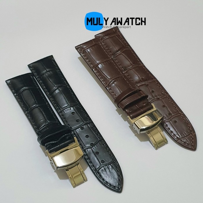 Strap Tali Jam Tangan Kulit Butterfly Original Veranda Coklat