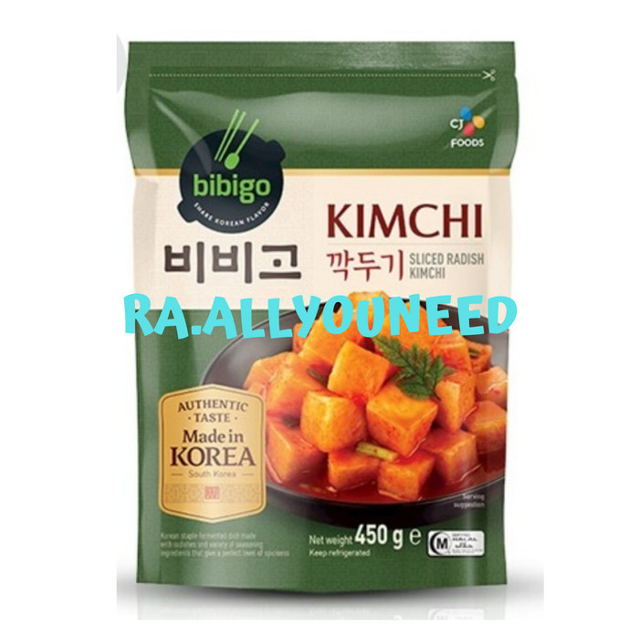 BIBIGO SLICED RADISH KIMCHI 450 GRAM