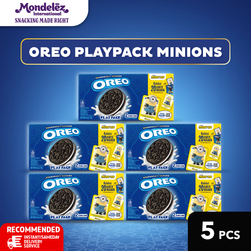 

Oreo Playpack Minion (2 x 119.6g) Multipack 5x