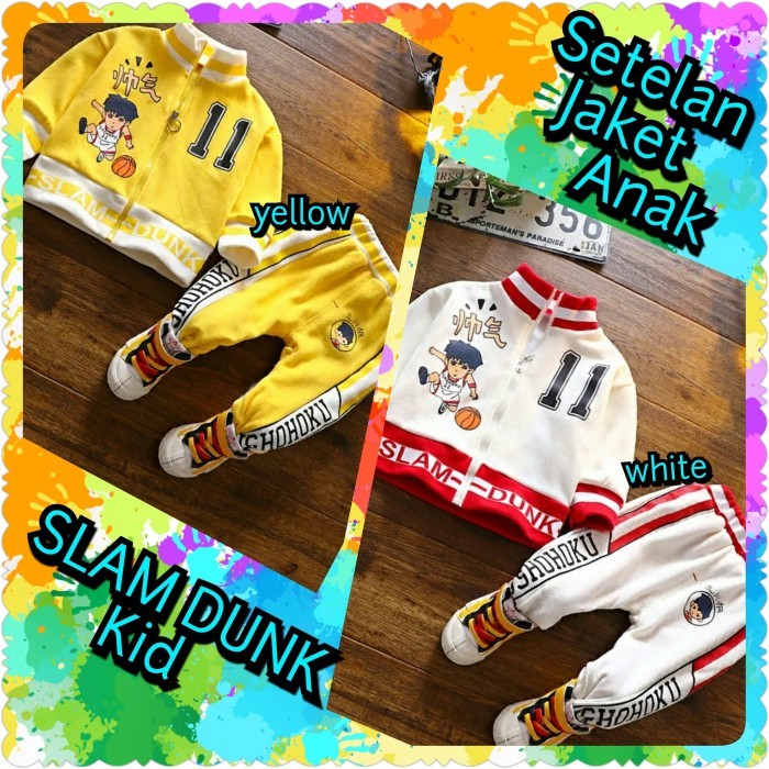 Setelan Jaket Anak SlamDunk Kid