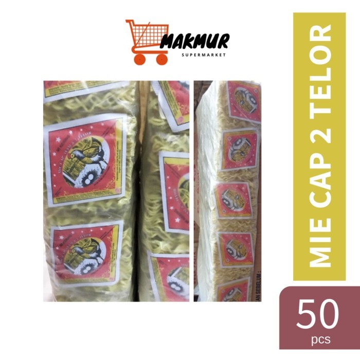 

TERLARIS MIE KERING CAP 2 TELOR 38 GRAM - 1 BAL ISI 50 PCS MURAH!!! MURAH