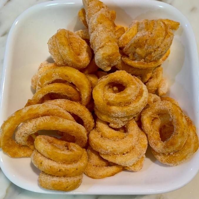 

Kentang Curly Mccain 450Gr Murah (Curly Fries Mccain) Original