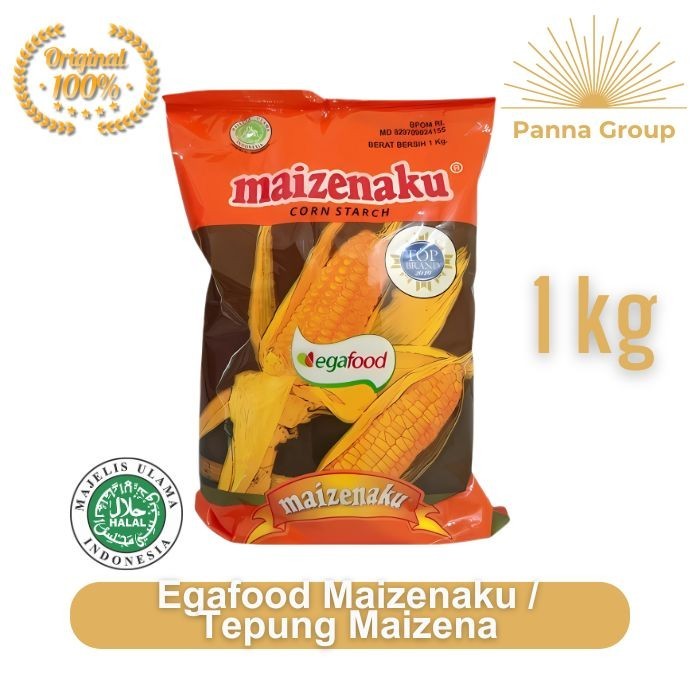 

Egafood Maizenaku / Tepung Maizena / Tepung serbaguna / Tepung jagung 1kg