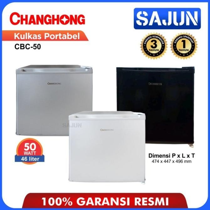 Kulkas MIni Changhong CBC-50 Kulkas Portabel Mini Bar CBC 50