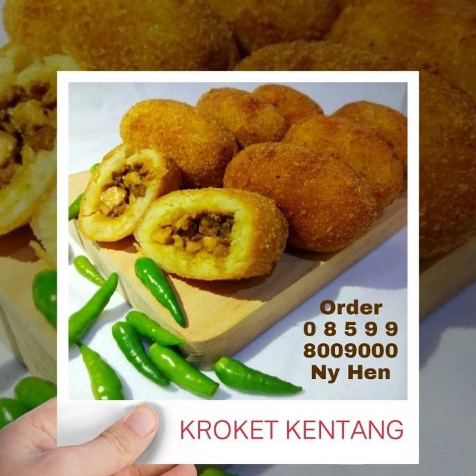 

Kroket Kentang Ny Hen Bandung Fresh Dikirim Masih Hangat Pakai Gosend Original