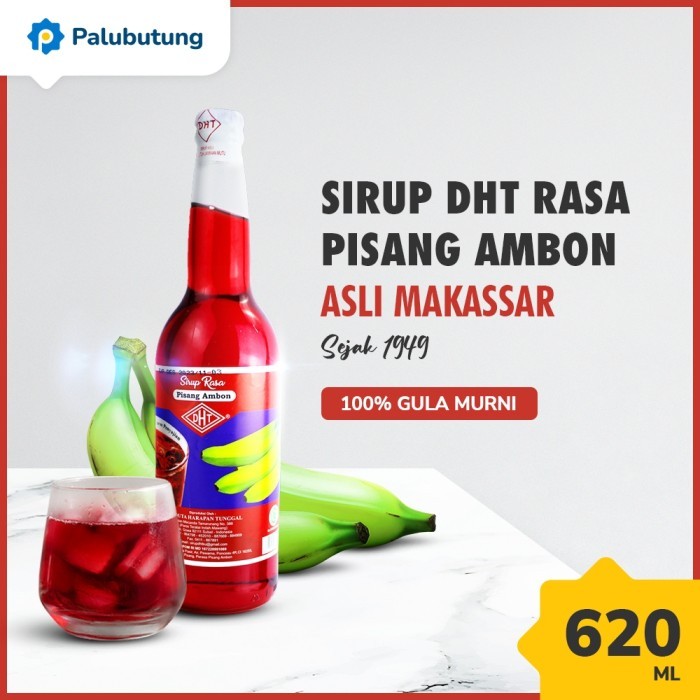 

TERLARIS PALUBUTUNG - SIRUP DHT PISANG AMBON ASLI MAKASSAR 620ML ORIGINAL - SIRUP PISANG AMBON KHAS