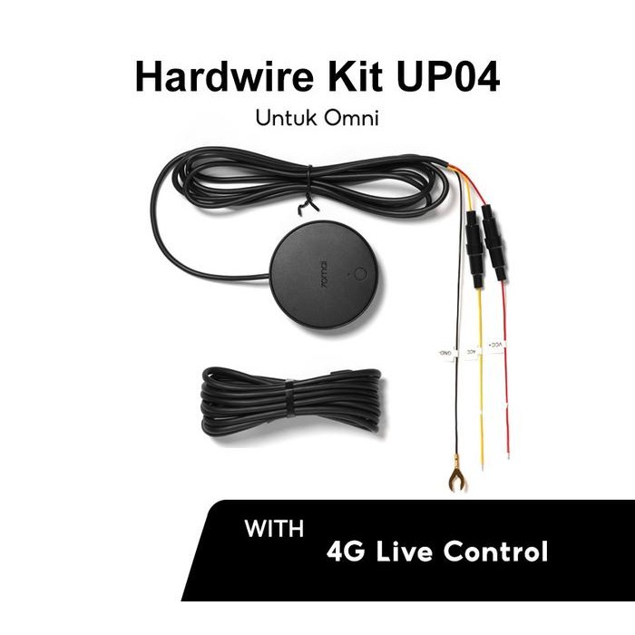 Produk Baruu 70mai Hardwire Kit UP04 Untuk Omni Parking Monitor 4G Live Control dashcam mobil