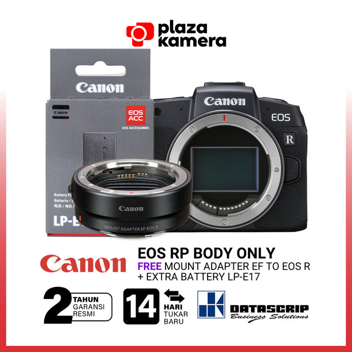 Canon Eos Rp Body Only Full Frame Mirrorless Camera