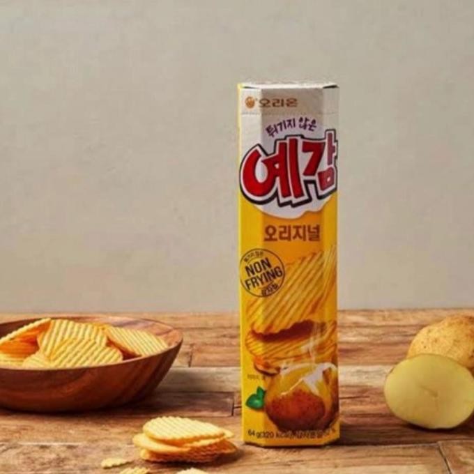 

Korean Orion Yegam Non Frying Potato Chips Keripik Kentang Snack Korea Original