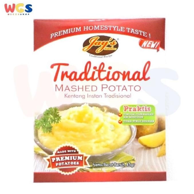 

Jays Traditional Mashed Potato 45 Gr - Kentang Instant Tradisional Original