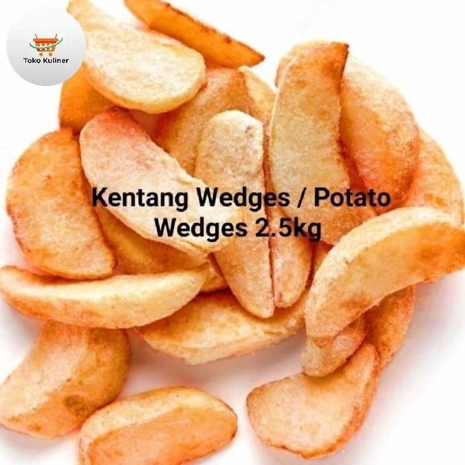 Kentang Wedges / Potato Wedges 2.5Kg Original