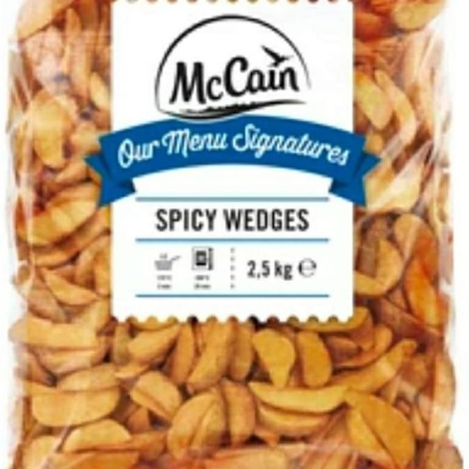 

Mccain Mc Cain French Fries Kentang Goreng Potato Wedges Spicy 2,5 Kg Original