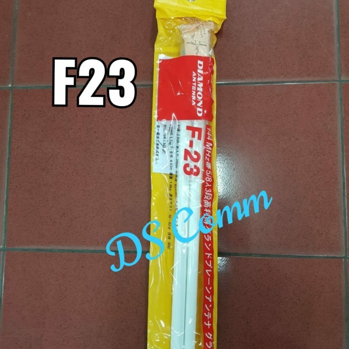 Diamond F-23 Antena Base VHF 144MHz Ori Baru Antena Riq Gedung F23