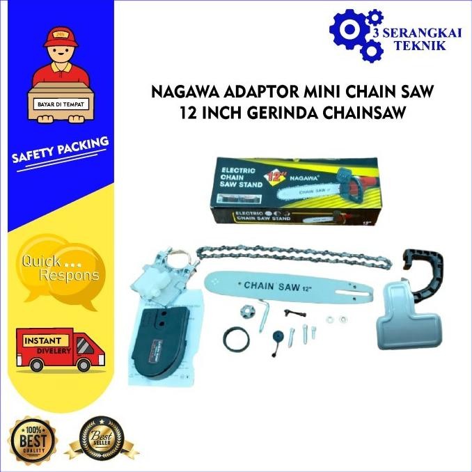 sale nagawa adaptor mini chainsaw 12 inch gerinda chainsaw