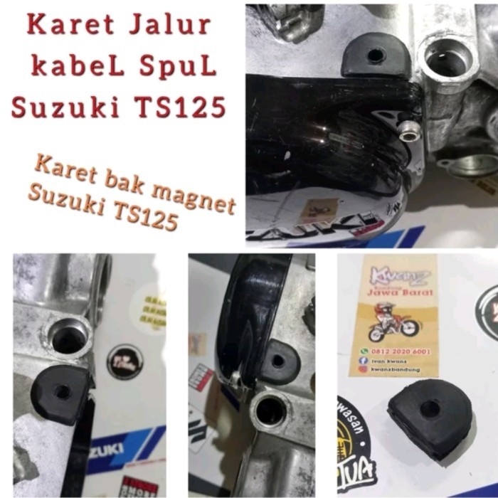 Karet Jalur Spul Pengapian Suzuki Ts125 Karet Jalur Magnet Suzuki Ts125 Karet Jalur Spul Lampu Suzuk