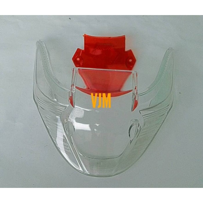 Mika Kaca Lampu Stop Rem Belakang Luar Dalam Merah Putih Smash New Termurah Langka