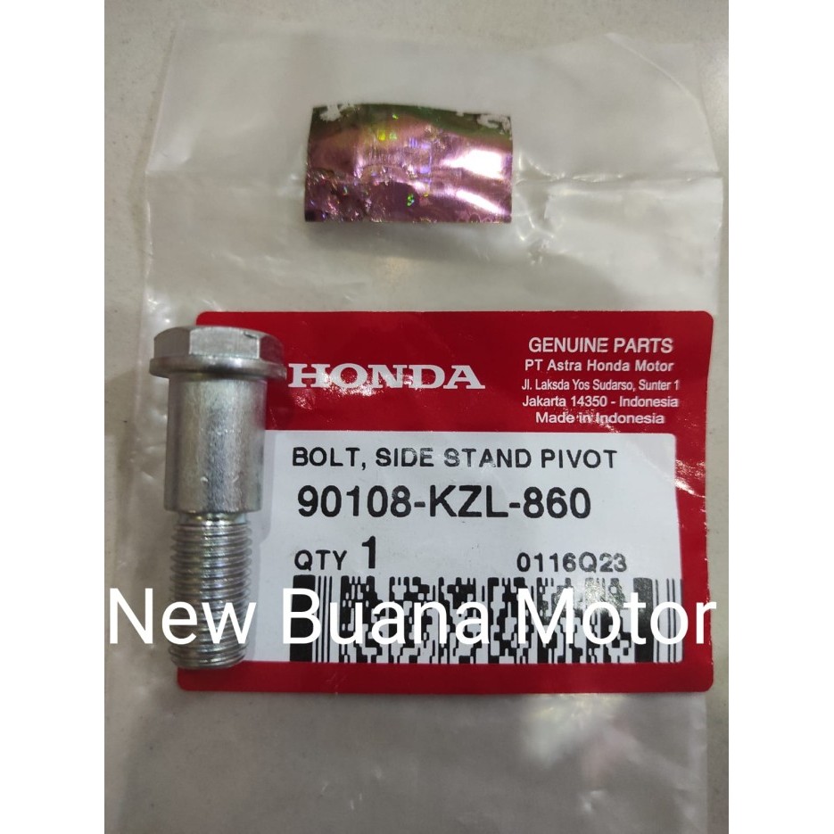Baut Standar Samping Pcx Scoopy Vario 125 Vario 150 90108Kzl860 Termurah Langka