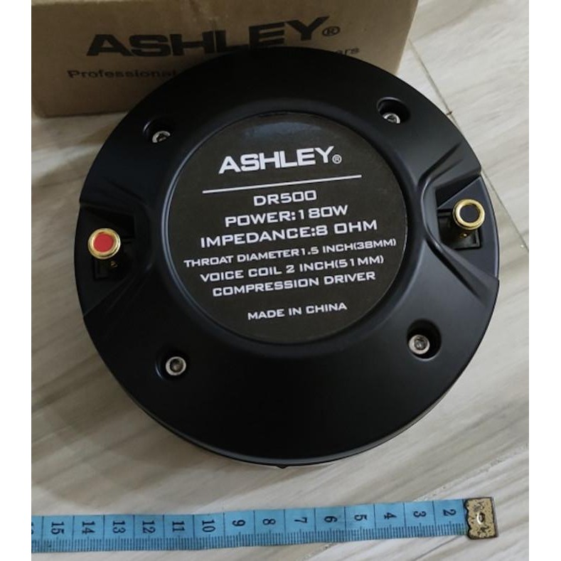 Driver Tweeter ASHLEY DR500 / DR 500 VC 2 inch Model Baut ORIGINAL Terbaru Berkualitas