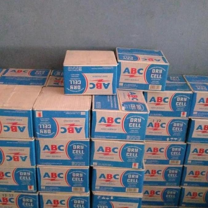 Terbaru [PER KARTON 288PCS] ABC Battery AA BIRU / Baterai Jam Dinding AA ABC
