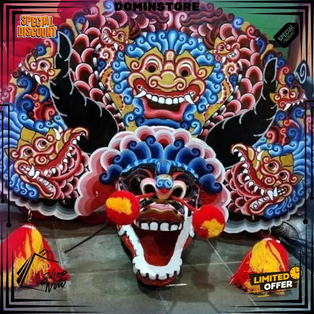 

Bisa Cod Cuci Gudang Barongan Rampak Telon Jamang Cat Air Brush Bonus Kemul Panjang Dan Pentul Tinggal Pakai Ukuran Anak Promo Barongan Plipit Romo Mainan Anak Barongan Anak Sd Brongan Plipit Premium / Barongan Spon Caplok Kain Panjang / Barongan Ponorogo