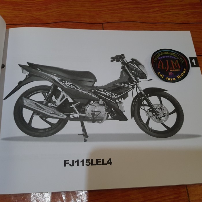 Buku Part Katalog Catalog Copian Satria F115 Young Star Termurah Langka