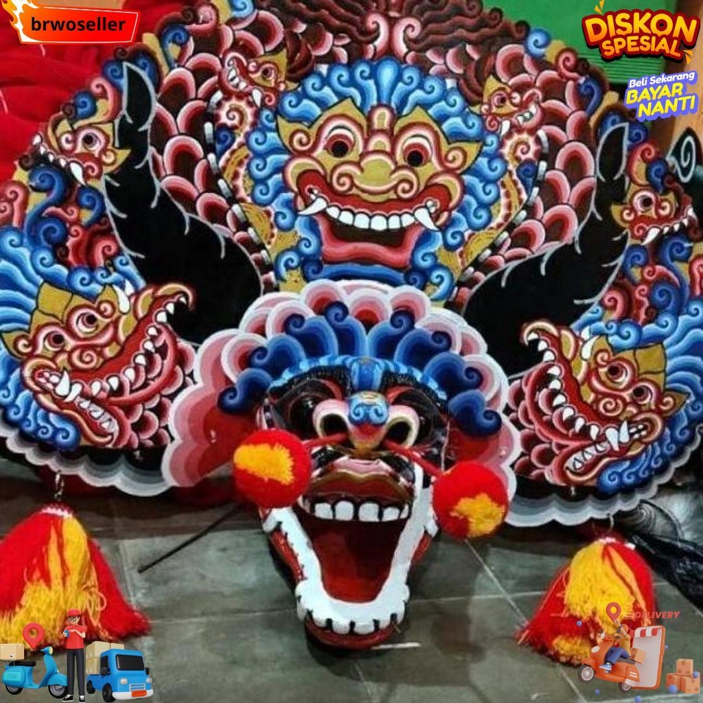 

Bisa Cod Cuci Gudang Barongan Rampak Telon Jamang Cat Air Brush Bonus Kemul Panjang Dan Pentul Tinggal Pakai Ukuran Anak Promo Barongan Plipit Romo Mainan Anak Barongan Anak Sd Brongan Plipit Premium / Barongan Spon Caplok Kain Panjang / Barongan Ponorogo