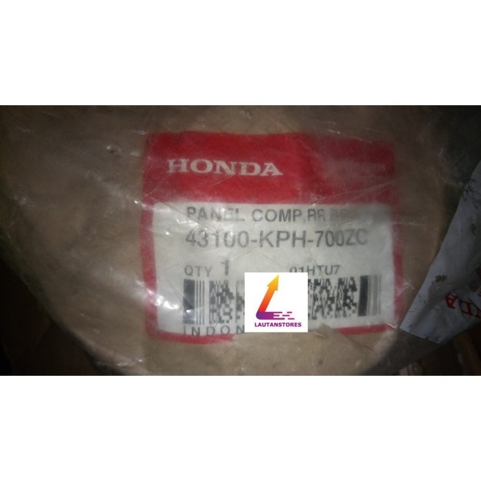 43100-Kph-700Zc Tutup Tromol Panel Rem Belakang Supra X 125 Old Hitam Termurah Langka