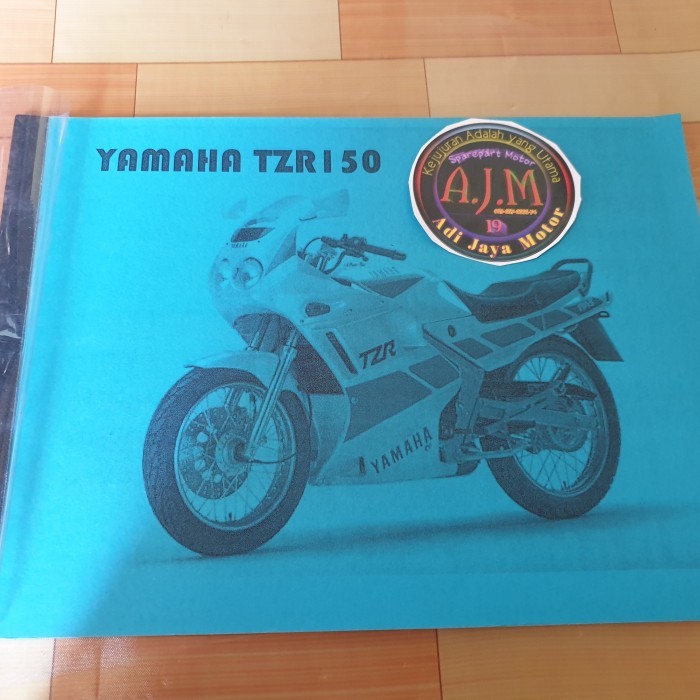 Buku Part Catalog Katalog Copian Yamaha Tzr150 Tzr 150 R Termurah Langka