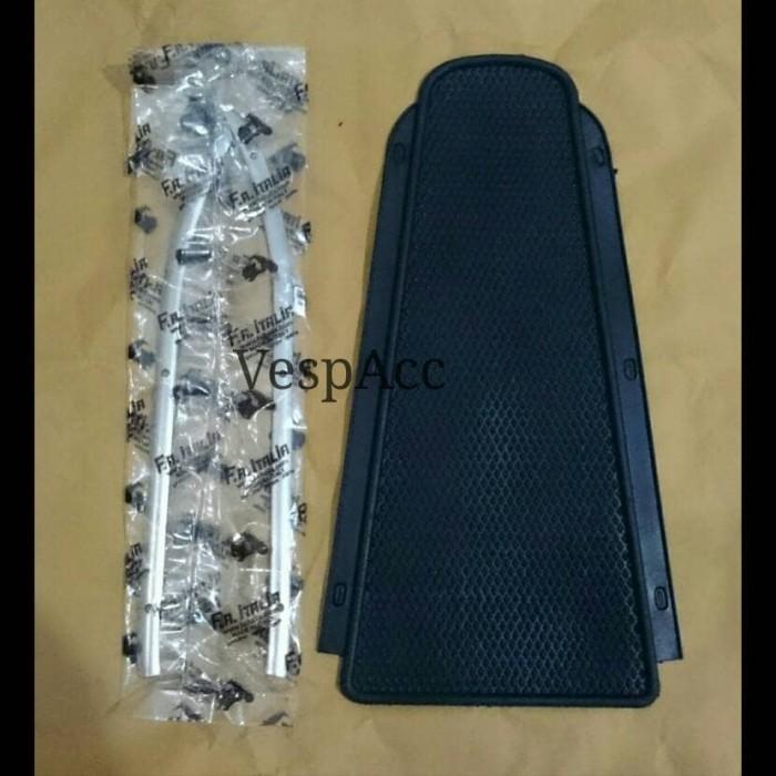 Karet,Karpet Lidah Tengah Vespa Pts 90/100 Original Fa Italia Termurah Langka