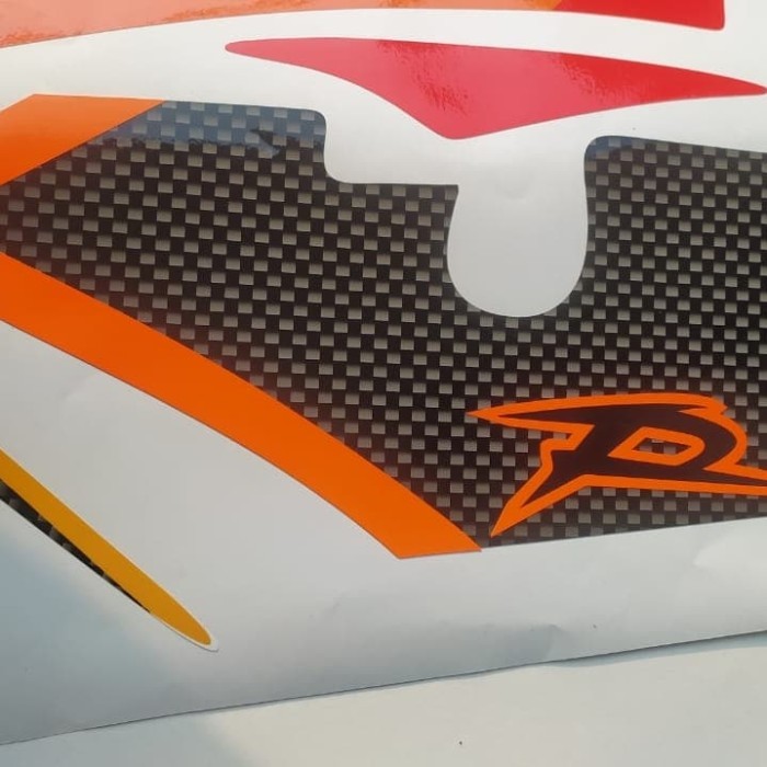 Striping Sticker Suzuki Satria Ru 2002 Merah Putih Termurah Langka