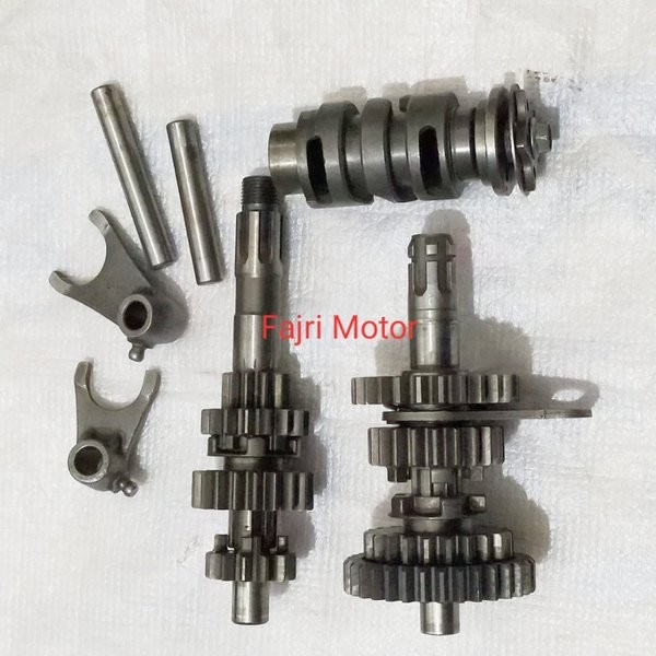 Gigi Rasio Gearbox Ratio Tranmisi Suzuki Shogun 125 - Shogun 125 Sp Old - Suzuki Arashi Original Gig