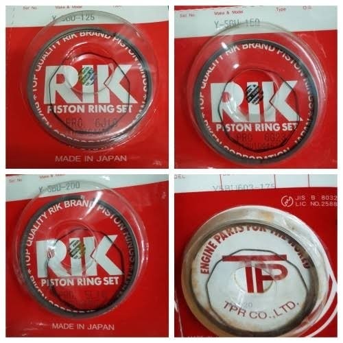 Piston Ring Seher Pir Tp Rik Riken Ninja Rr R 150 Kr150 Kr Zx 2T 2 Tak New Old Std Os 25 50 75 100 1