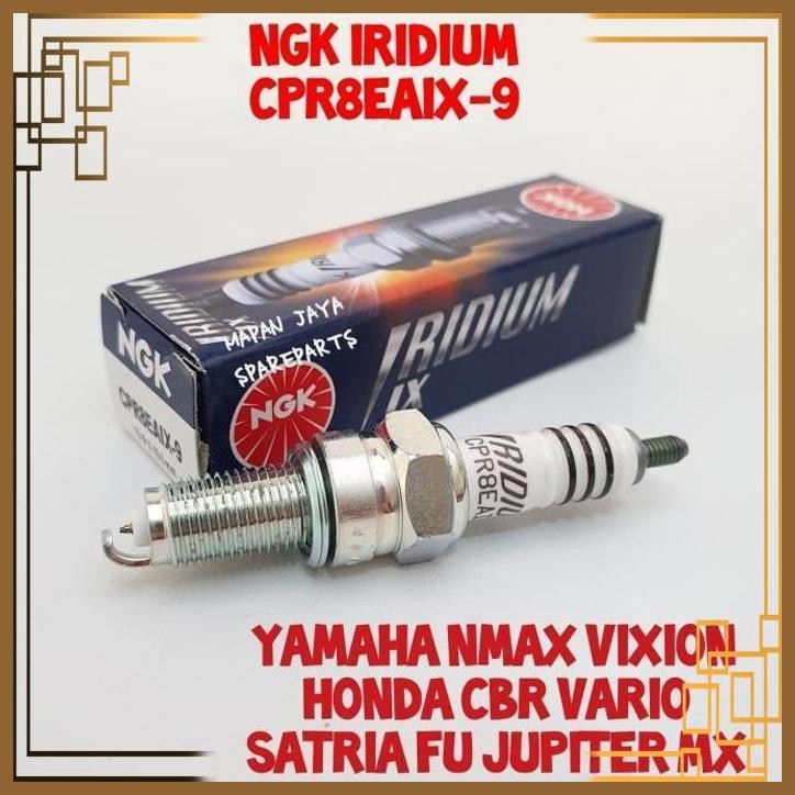 [MJR] BUSI MOTOR NGK IRIDIUM SATRIA FU 150 FI INJEKSI 2016 CPR8EAIX-9