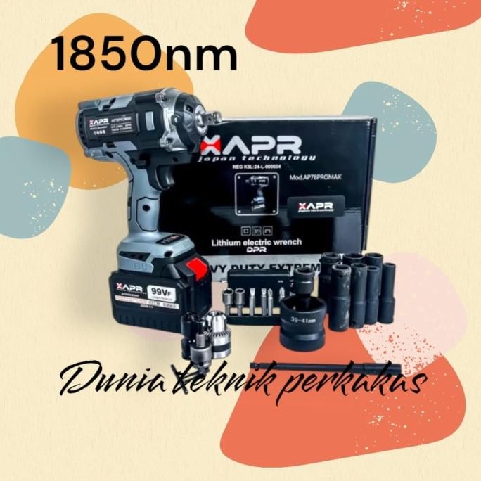 Impact Wrench Apr Jumbo Ap78Promax 1850Nm