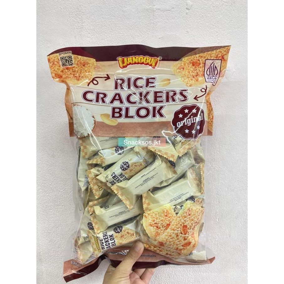 

READY STOCK LIANGGUI RICE CRACKERS BLOCK ORIGINAL / RICE CRACKER BLACK RICE CHINA !!!!!