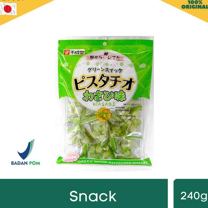 

NEW PRODUK SENNARIDO GREEN SNACK PISTACHIOS WASABI CEMILAN KACANG JEPANG !!!!!