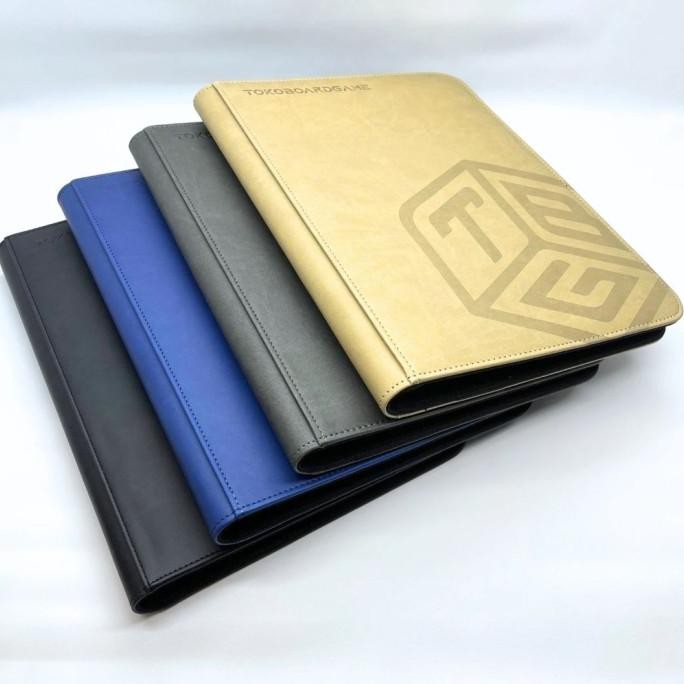 

Premium 9 Pocket PU Leather Binder Zipper Card Album - Hobby Collection