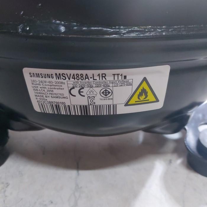 KOMPRESOR KULKAS SAMSUNG INVERTER TYPE MSV488A-L1R TT1 200-240V-50HZ O