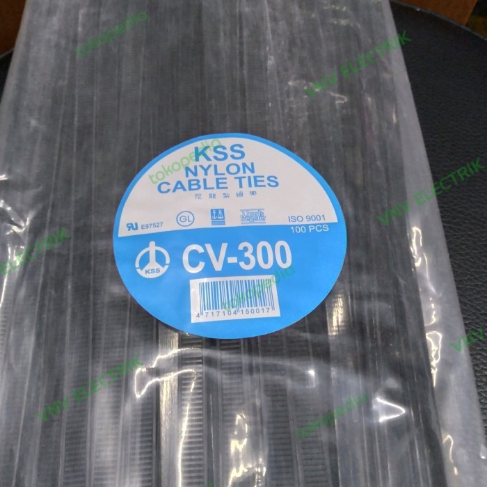 

TERBARU! kabel ties KSS CV-300 x 7,6 30cm