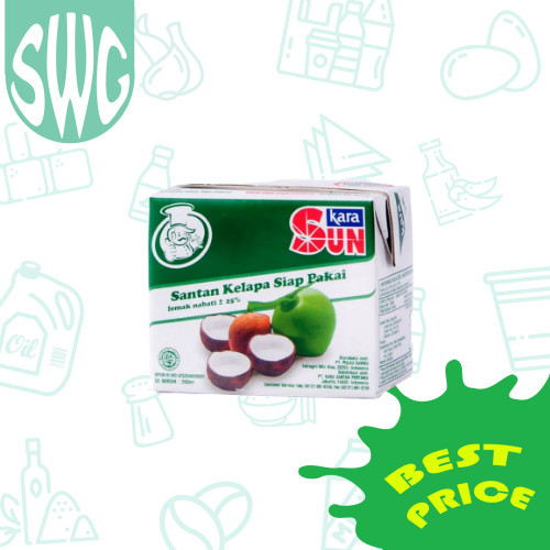 

Sun Kara Santan Kelapa 200 Ml Best Seller