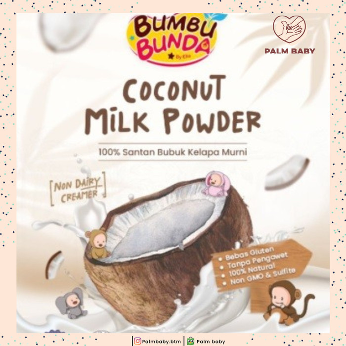 

Bumbu Bunda By Elia Organic Coconut Milk Powder Mpasi Santan Bubuk Best Seller
