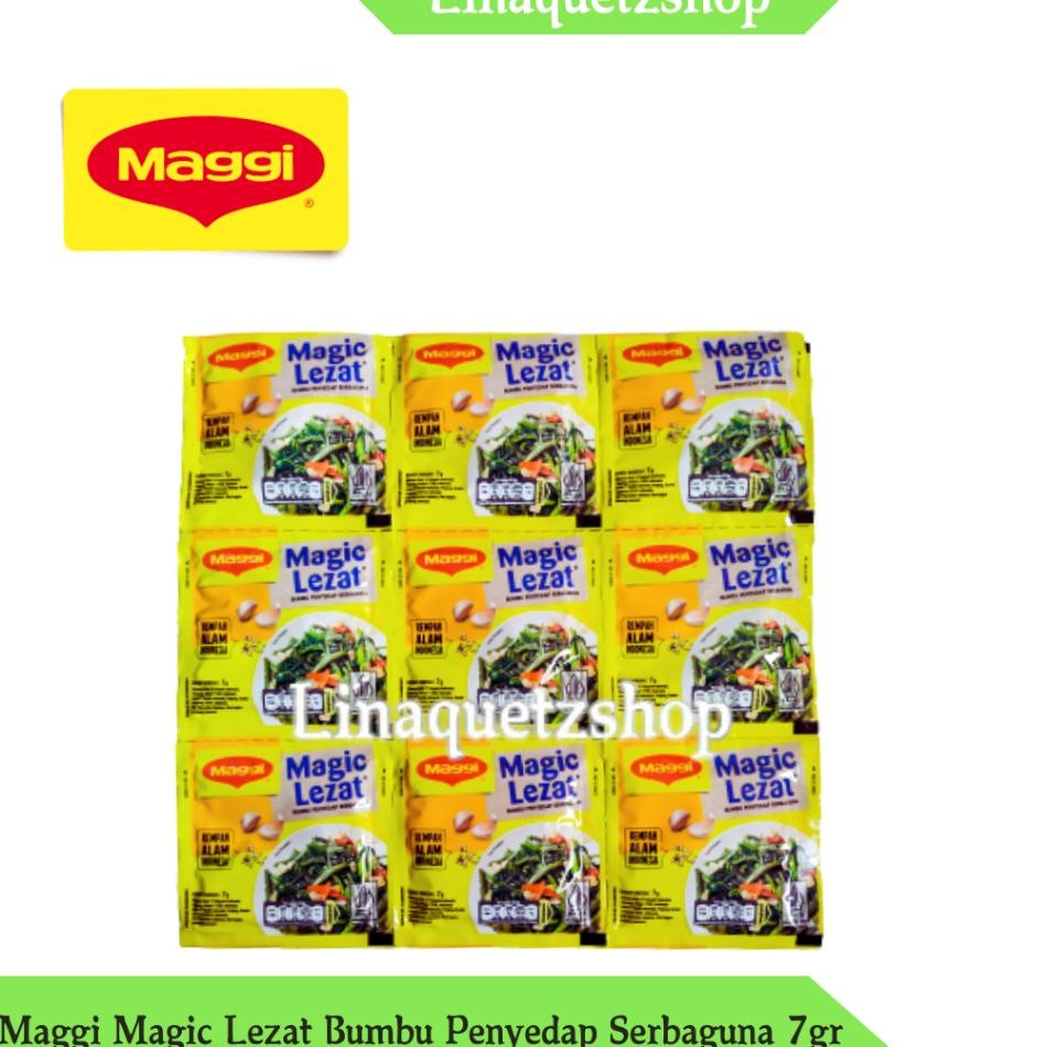 

Maggi Magic Lezat Bumbu Yedap Erbaguna 7Gr 1Pa 6Renceng