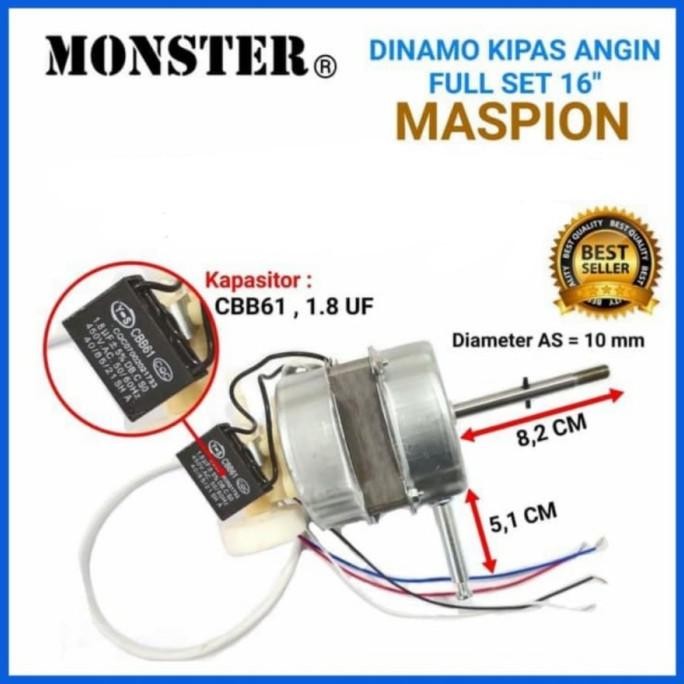 Ori - Motor Dinamo Kipas Angin Maspion 16" Termurah
