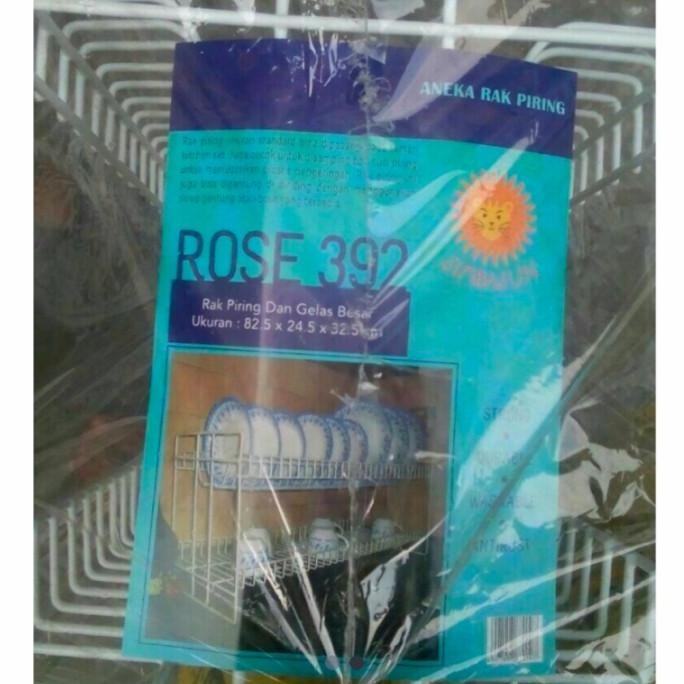 Rak Piring Gelas Besar Susun 2/Rak Piring Besi Panjang Susun 2 Meydenlapak