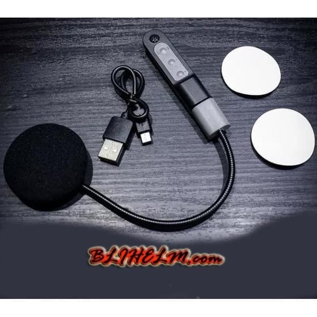 HEADSET BLUETOOTH HELM TECHADDICT HE01 MICROPHONE MUSIC WIRELESS