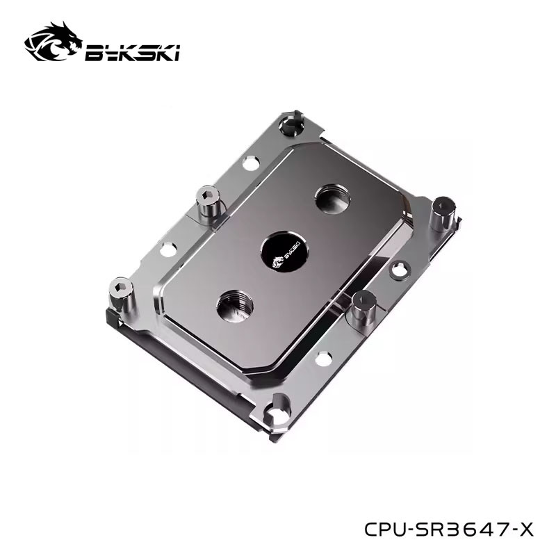 TZT CPU Water Block For Intel Socket LGA3647 Processor Server Cooler Computer Liquid Cooling,Brass+C