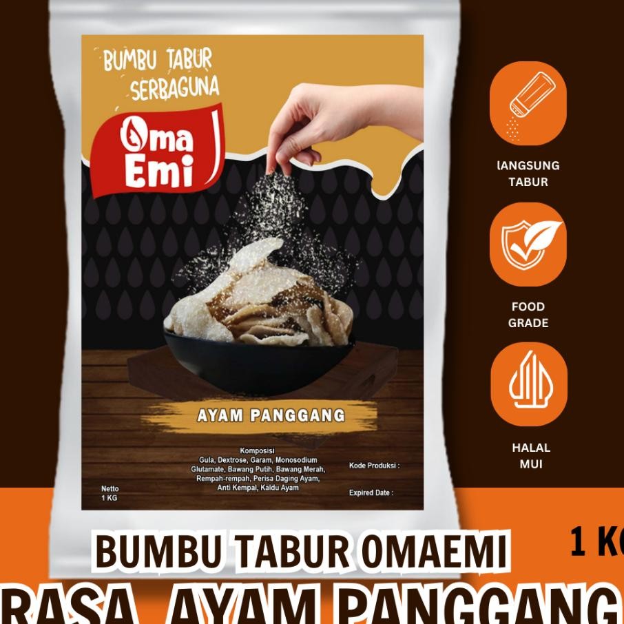 

Bumbu Tabur Ayam Panggang 1 G